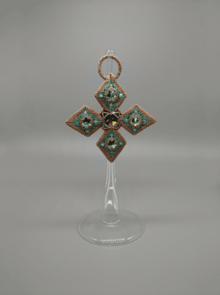 Zum Vergrößern klicken Sie auf das Bild Jean Power secret christmas beadalong 2018