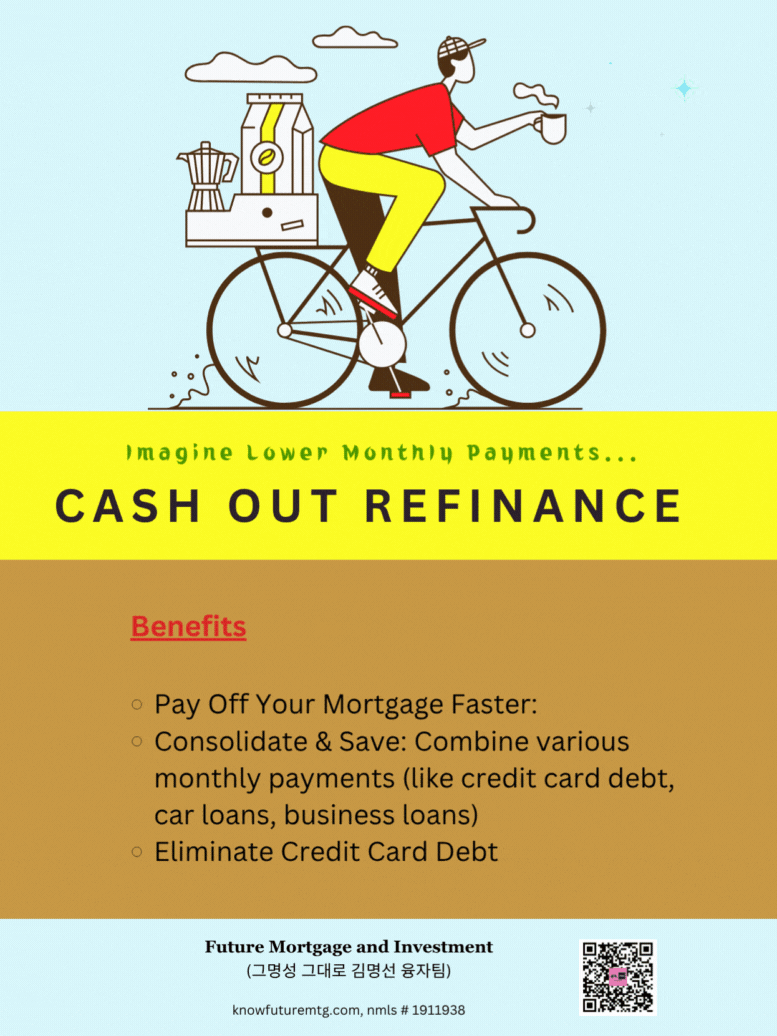 Cash-out refinance for debt consolidation