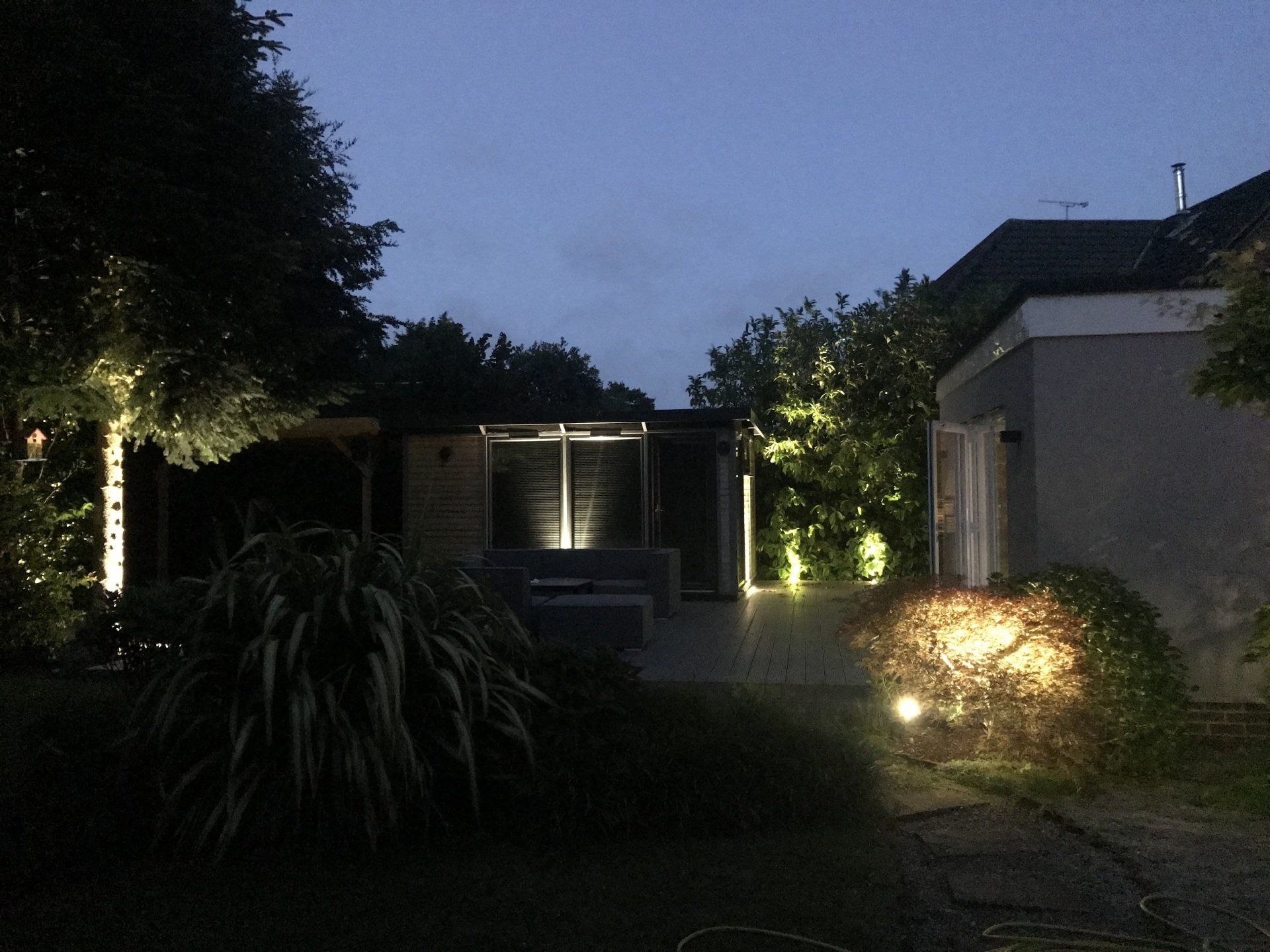 Garden Building Lighting