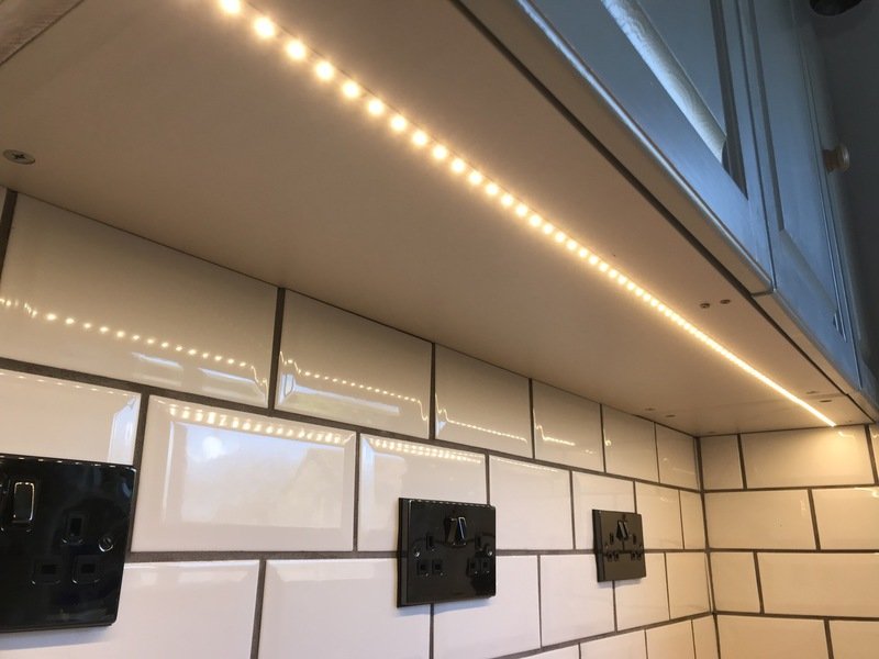 LED strip lighting 
East Grinstead Electrician