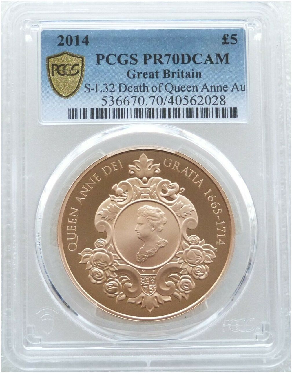 PR70 DCAM Coins