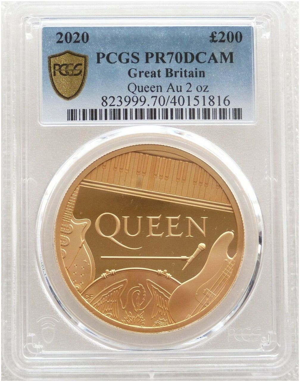 PR70 DCAM Coins