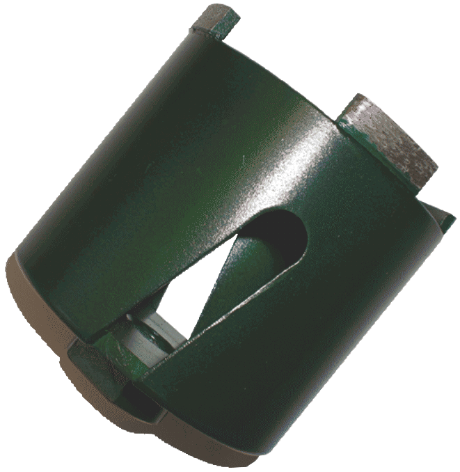 Set Diamant-Dosensenker, bestehend aus Bohrkrone mit M16 Innengewinde, Aufnahmeschaft Sechskankt, Zentrierbohrer und Austreibkeil. Zum Trockenbohren von Steckdosenlöchern (Ø 68 mm) und Verteilerdosenlöchern (Ø 82 mm). Top Preis-/Leistungsverhältnis.
Einsatzgebiet
Leichtbeton, Ziegel, Betonmaterial (kein Altbeton), hochverdichteter Kalksandstein