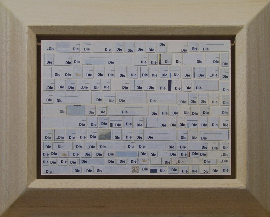 Collage von Carsten Schneider