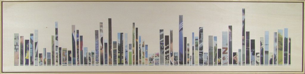 Nomen eines Monats, Buchstabe A. Collage von Carsten Schneider