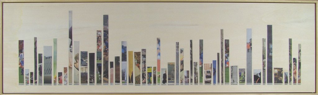 Nomen eines Monats, Buchstabe H. Collage von Carsten Schneider