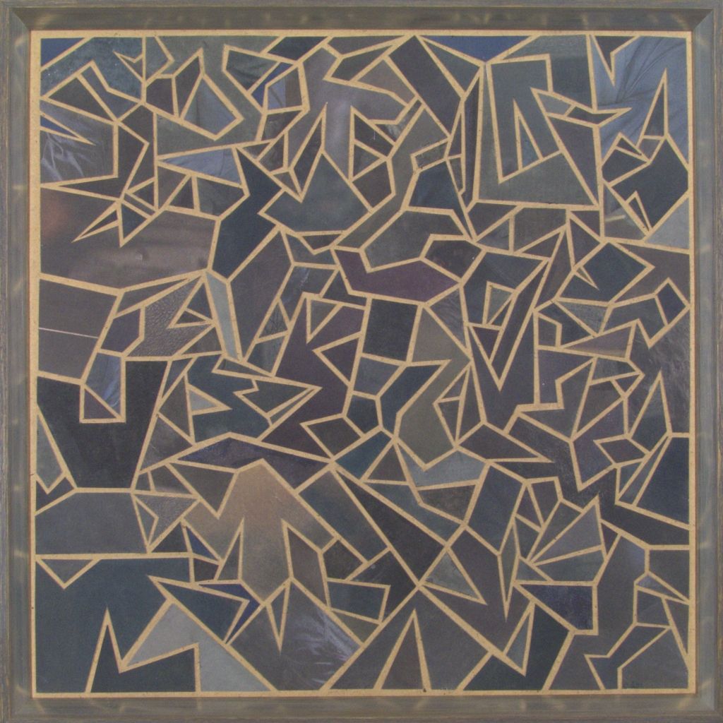 Dunkelbunte Zeitungscollage von Carsten Schneider