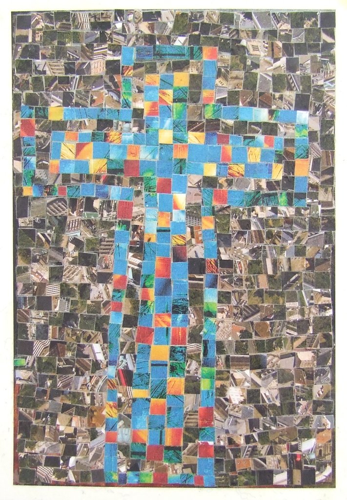 Kreuzcollage von Carsten Schneider