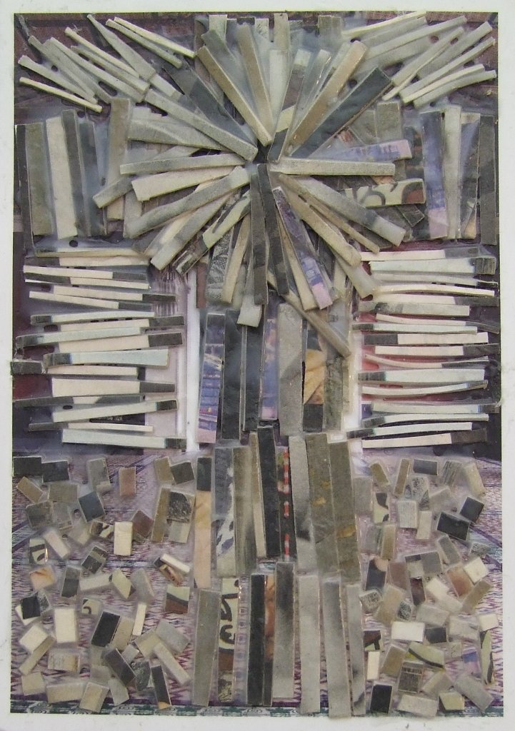 Kreuzcollage von Carsten Schneider