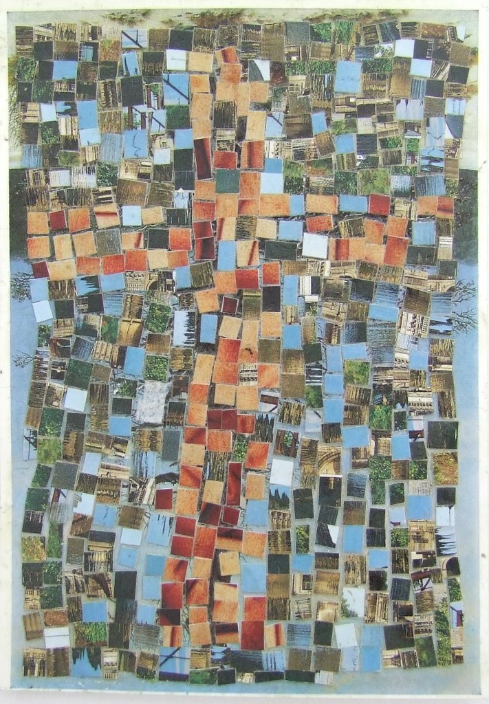 Kreuzcollage von Carsten Schneider