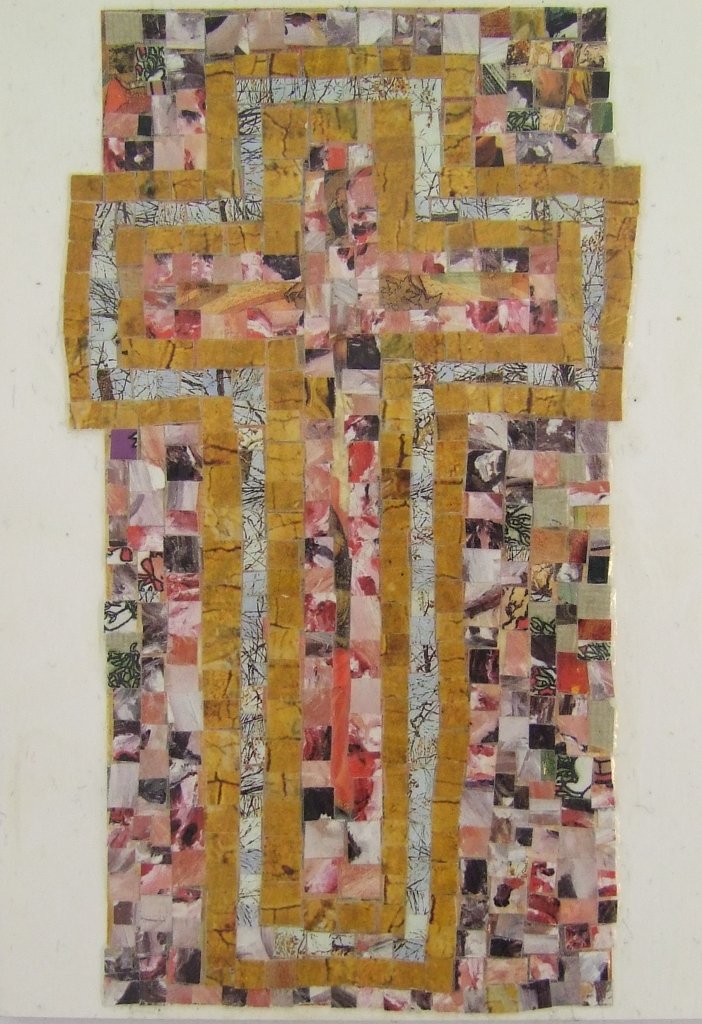 Kreuzcollage von Carsten Schneider