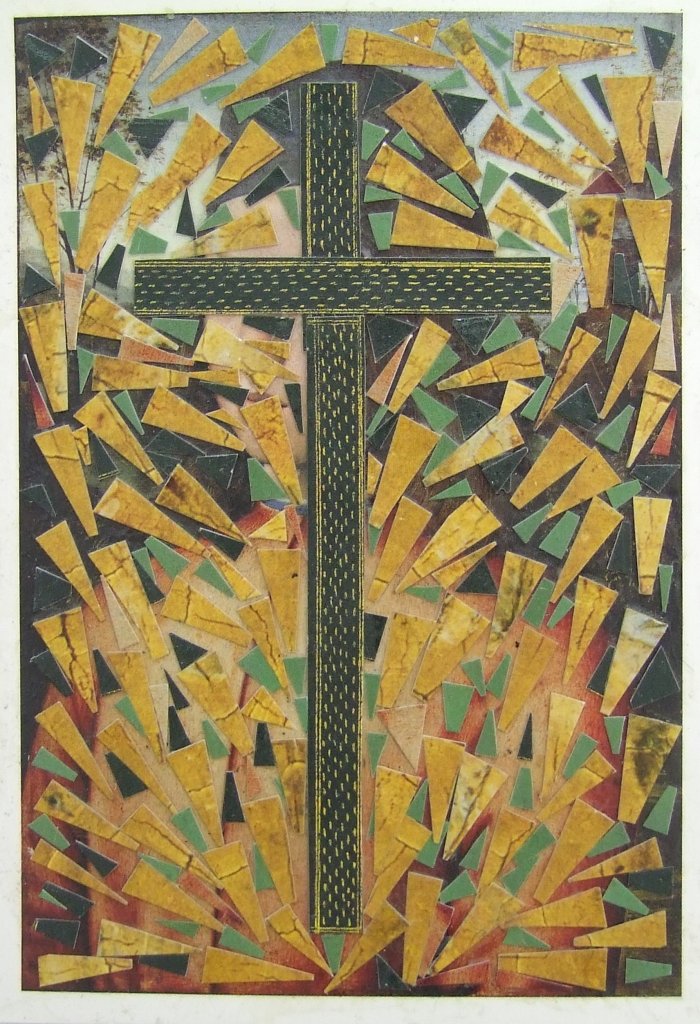 Kreuzcollage von Carsten Schneider