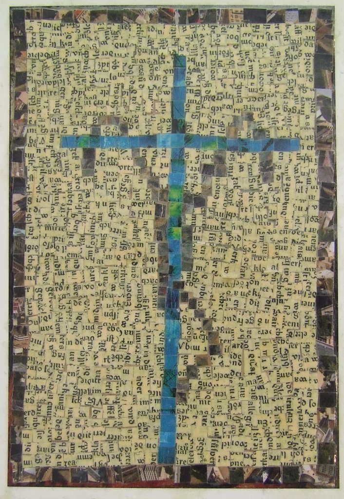 Kreuzcollage von Carsten Schneider