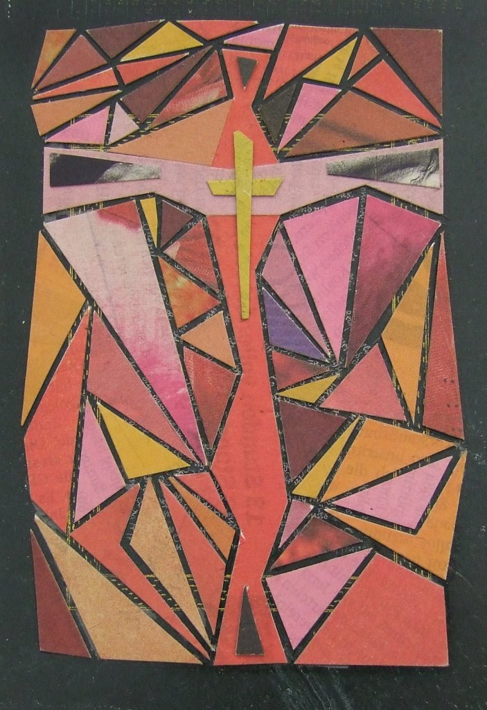 Kreuzcollage von Carsten Schneider