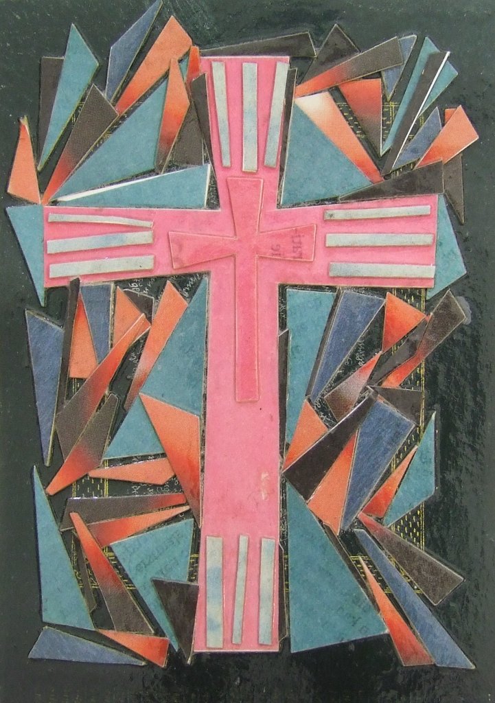 Kreuzcollage von Carsten Schneider