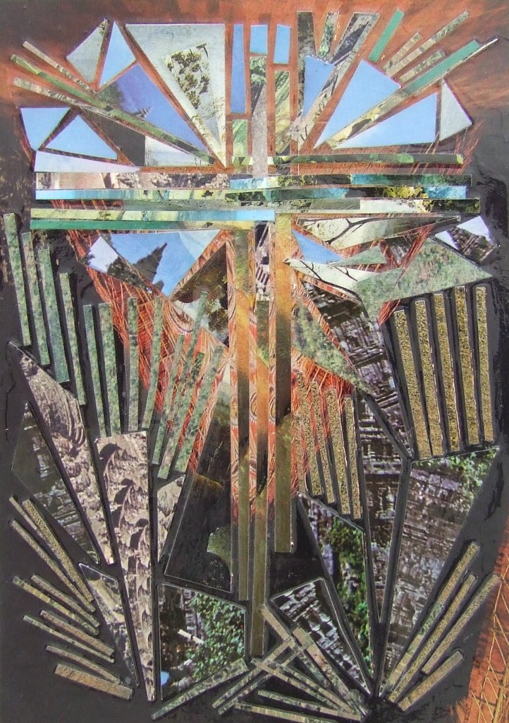 Kreuzcollage von Carsten Schneider