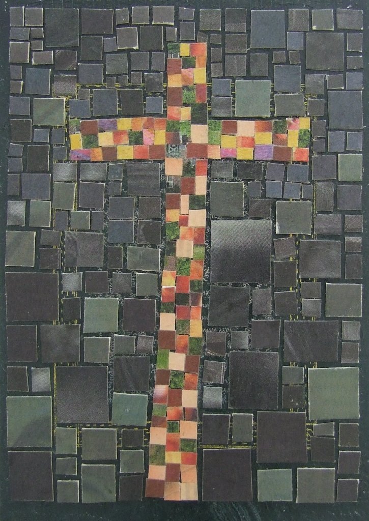 Kreuzcollage von Carsten Schneider