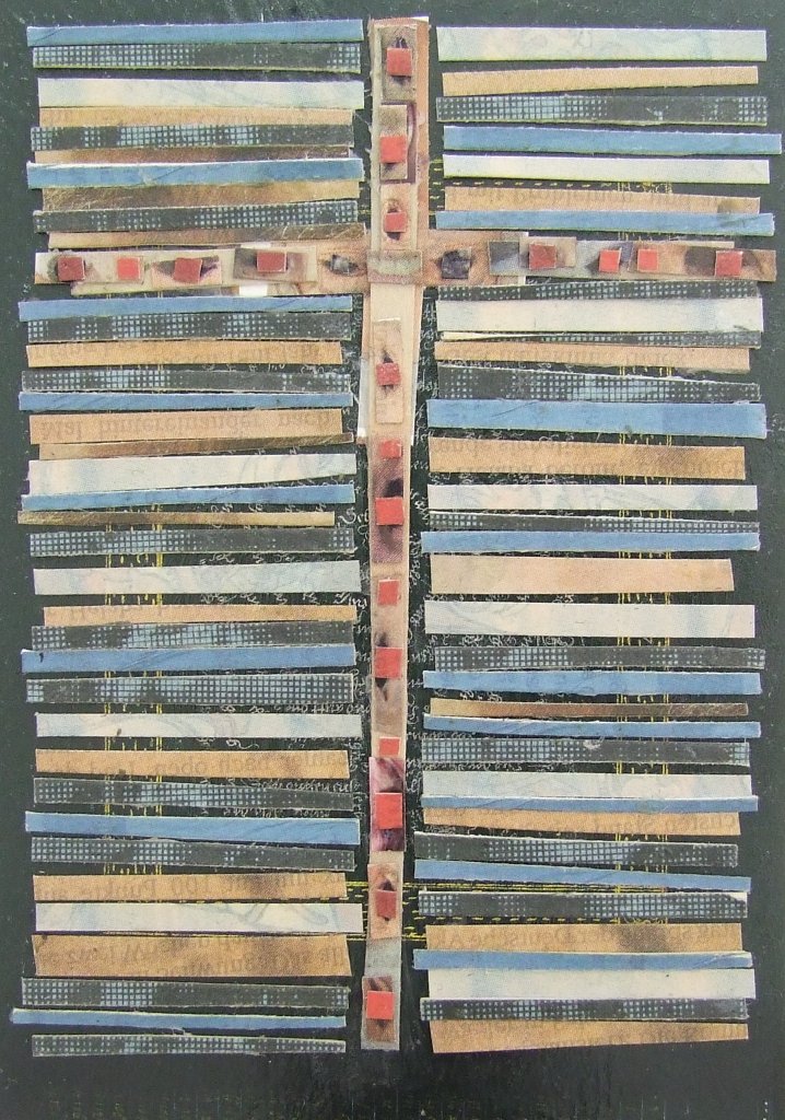 Kreuzcollage von Carsten Schneider