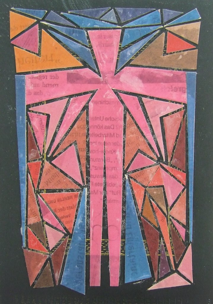 Kreuzcollage von Carsten Schneider