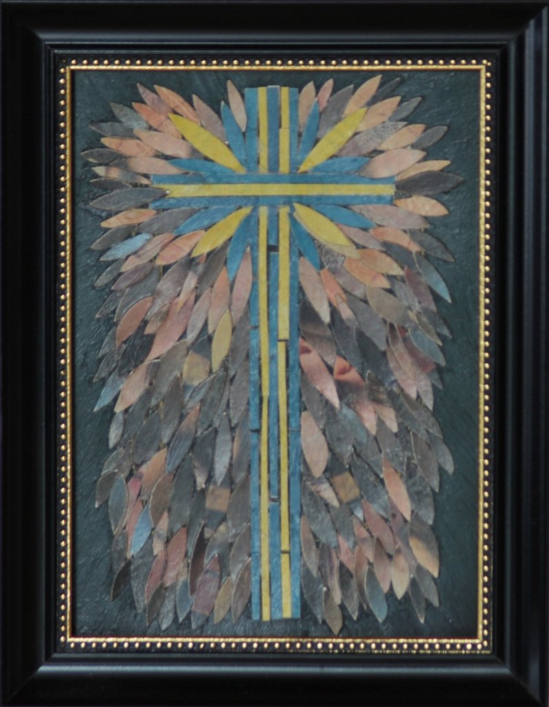 Kreuzcollage von Carsten Schneider