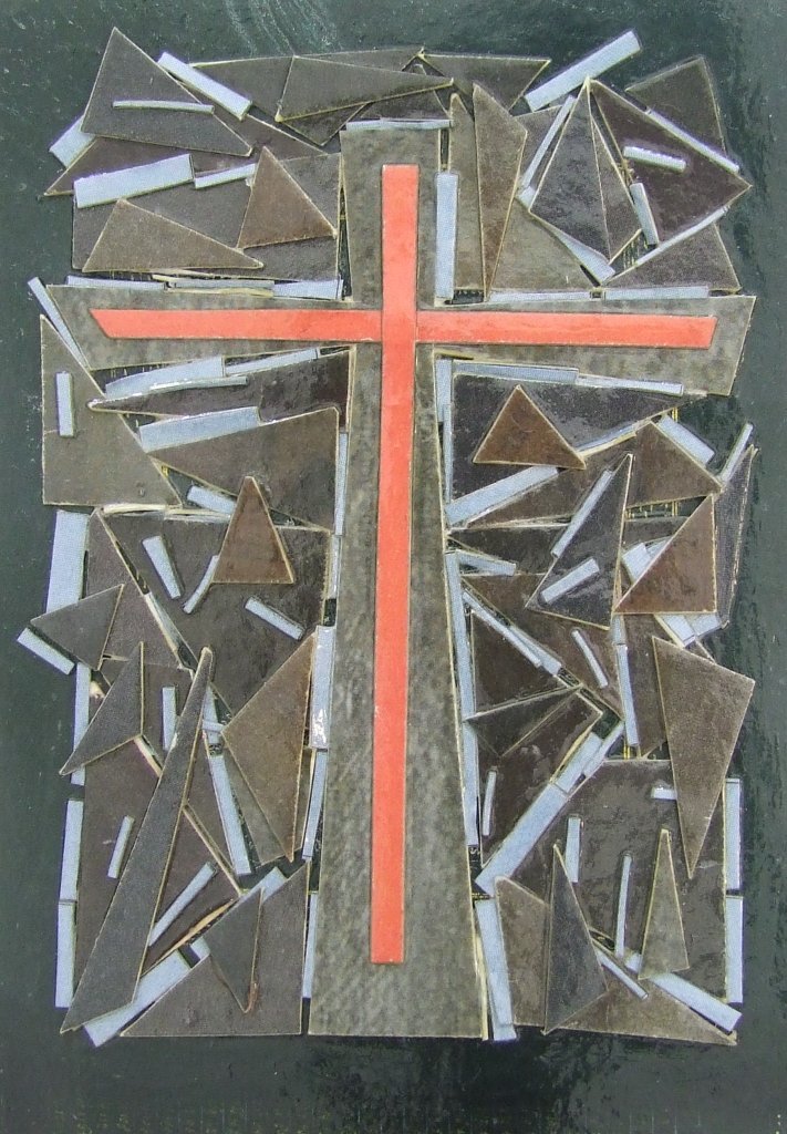 Kreuzcollage von Carsten Schneider