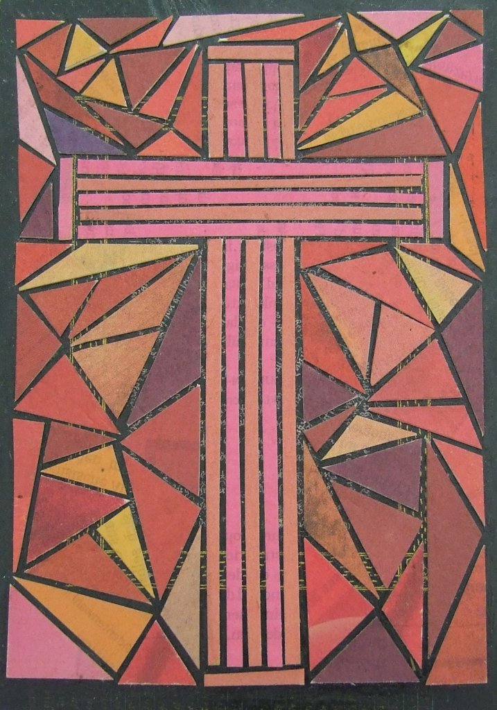 Kreuzcollage von Carsten Schneider