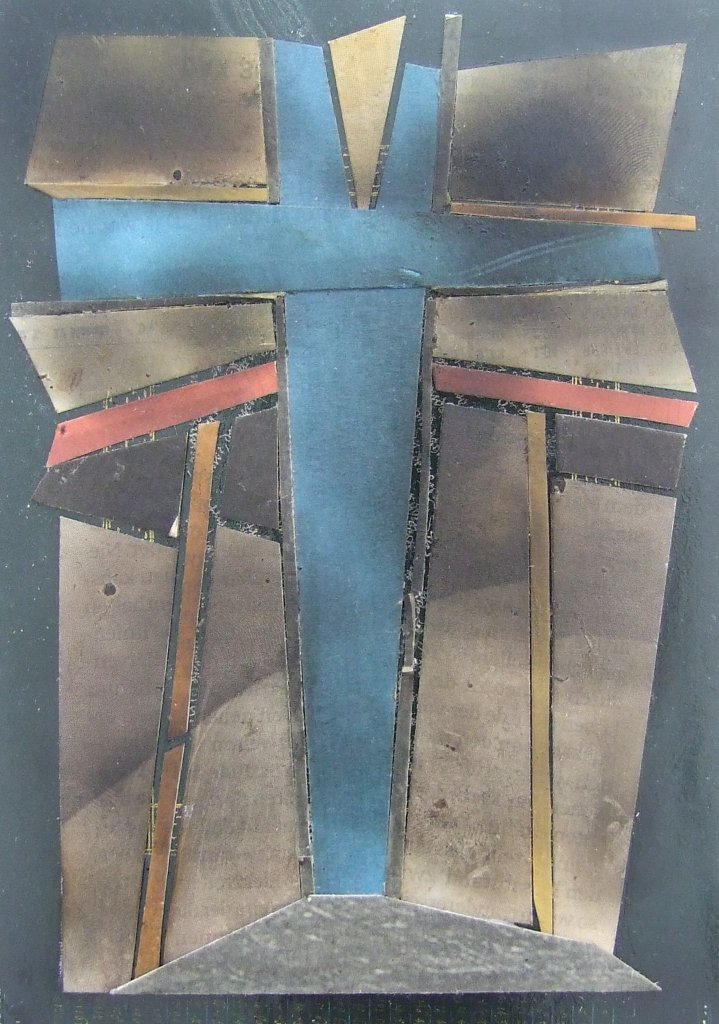 Kreuzcollage von Carsten Schneider