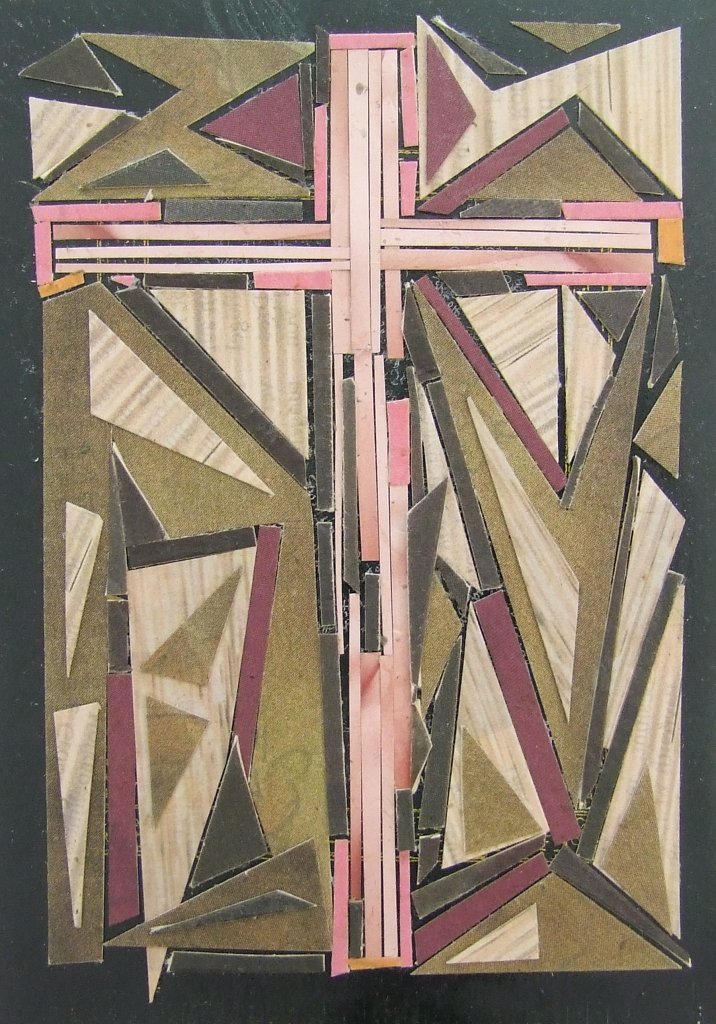 Kreuzcollage von Carsten Schneider