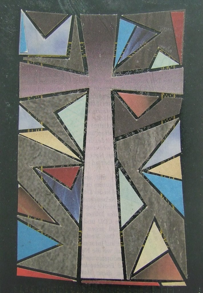 Kreuzcollage von Carsten Schneider