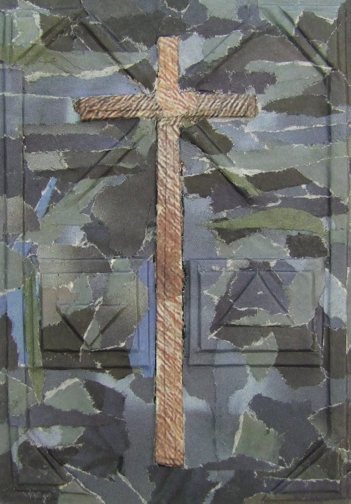 Kleine Kreuzcollage Nummer 89 von Carsten Schneider