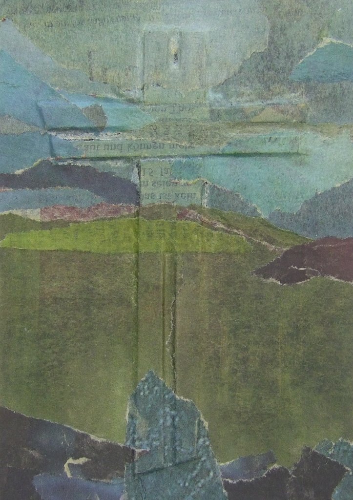 Kleine Kreuzcollage Nummer 93 von Carsten Schneider