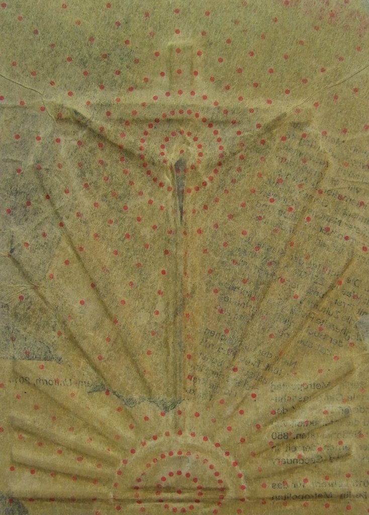 Kleine Kreuzcollage Nummer 96 von Carsten Schneider