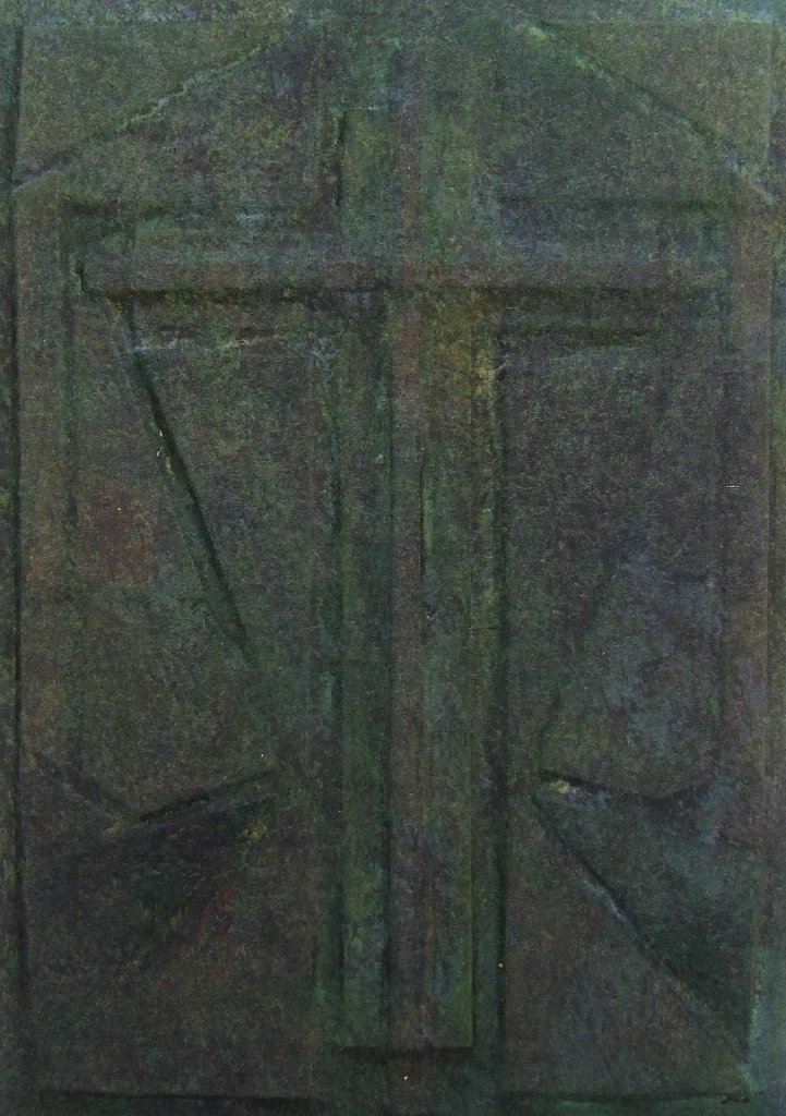 Kleine Kreuzcollage Nummer 102 von Carsten Schneider