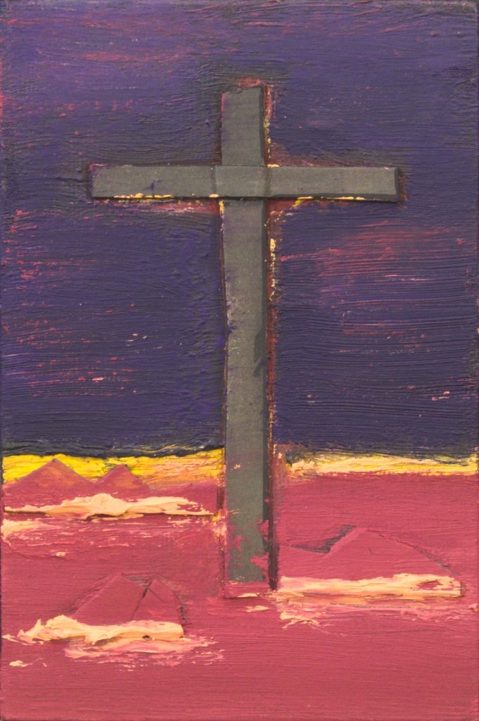 Kleine Kreuzcollage Nummer 108 von Carsten Schneider