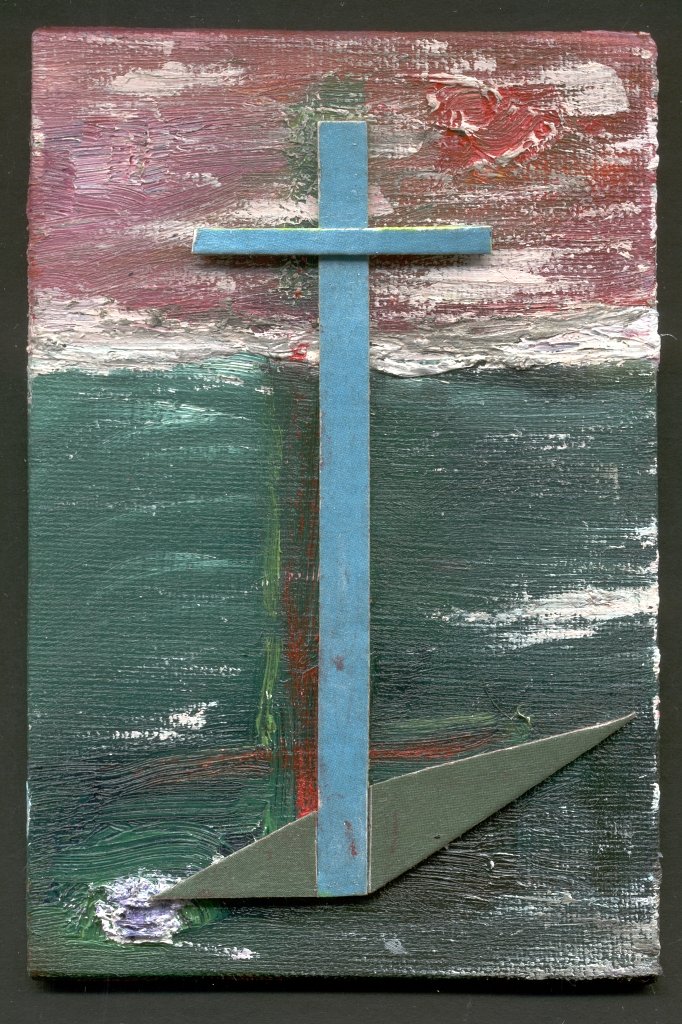 Kleine Kreuzcollage Nummer 113 von Carsten Schneider