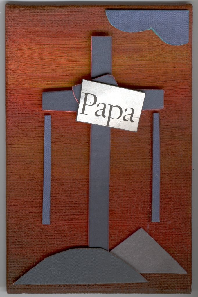 Kleine Kreuzcollage Nummer 118 von Carsten Schneider