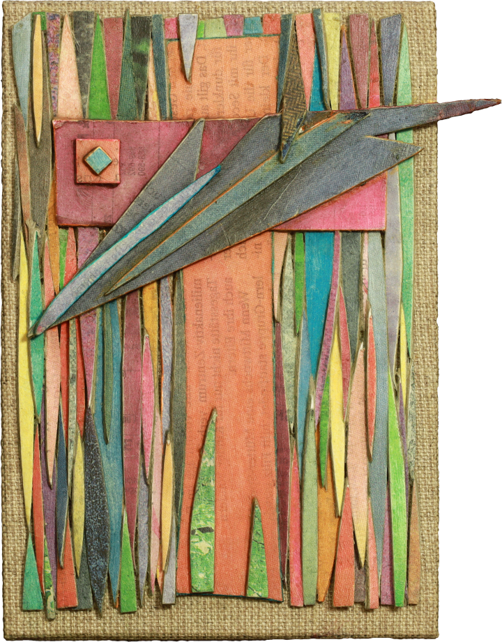 Kleine Kreuzcollage Nummer 104 von Carsten Schneider