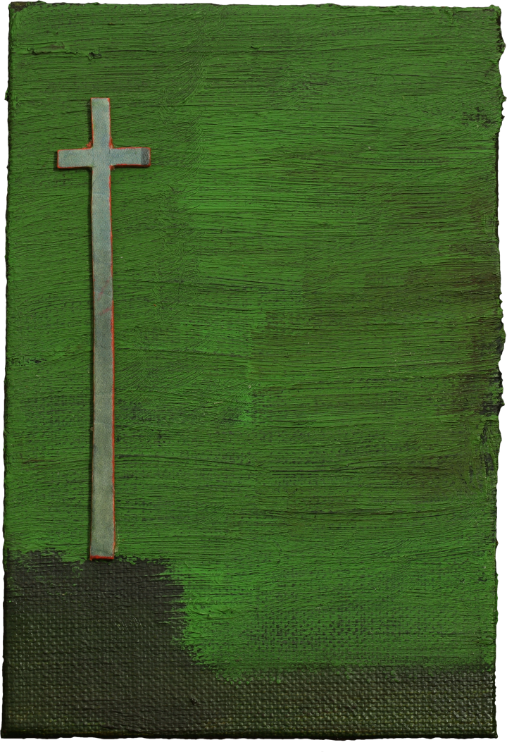 Kleine Kreuzcollage Nummer 140 von Carsten Schneider