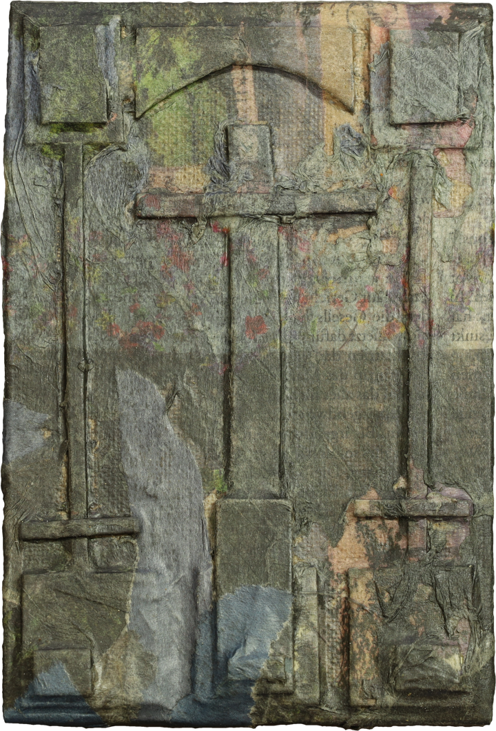 Kleine Kreuzcollage Nummer 147 von Carsten Schneider