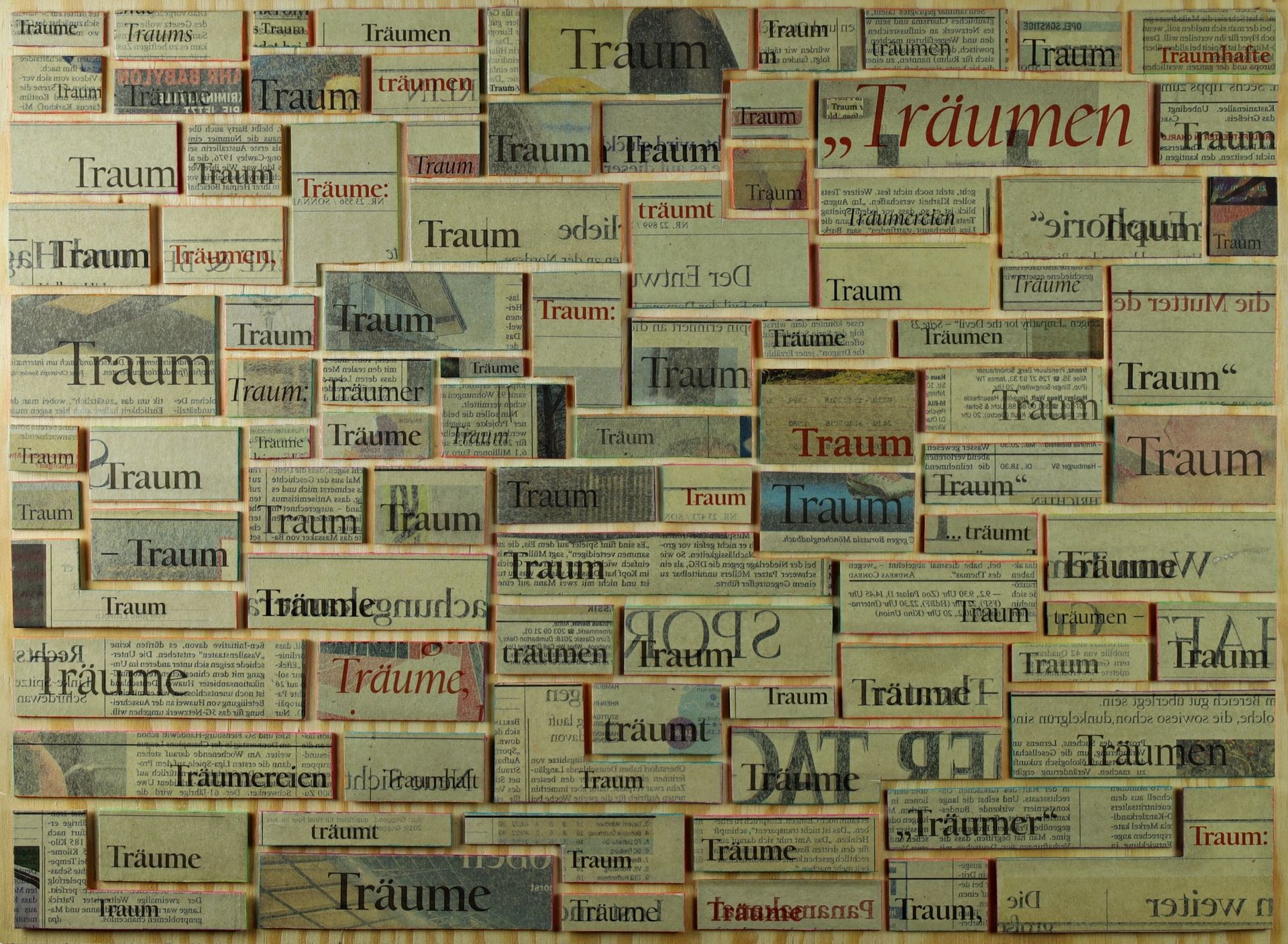 Kleine Traumcollage von Carsten Schneider