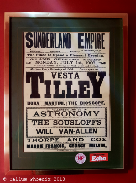 Vesta Tilley The Sunderland Empire