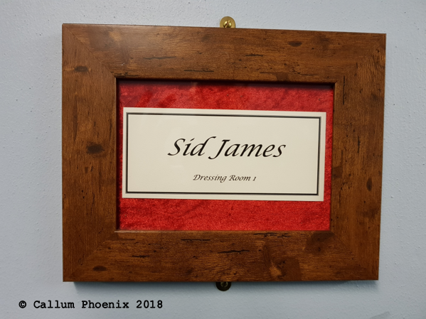 Sid James Desiing Room The Sunderland Empire