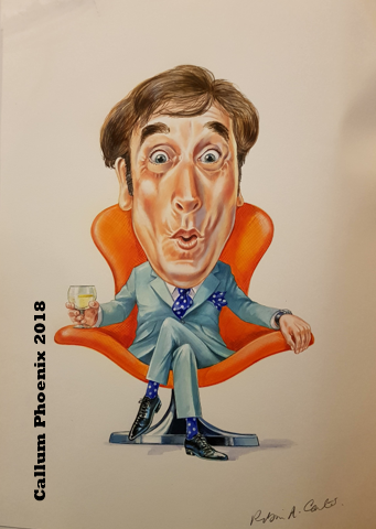 Frankie Howerd Caricature