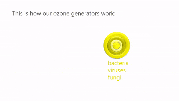 With diamond electrodes ozone is generated directly from water for disinfection Ozone from water through EAOP® - with diamond electrodes