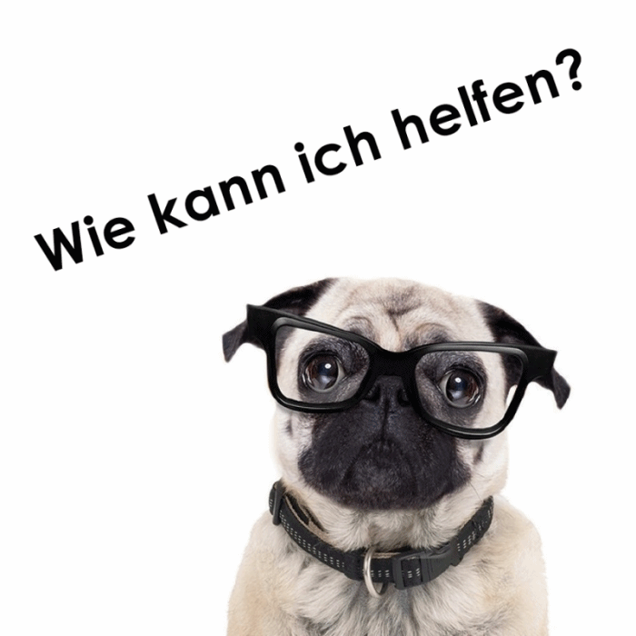 Mops hilft Euch