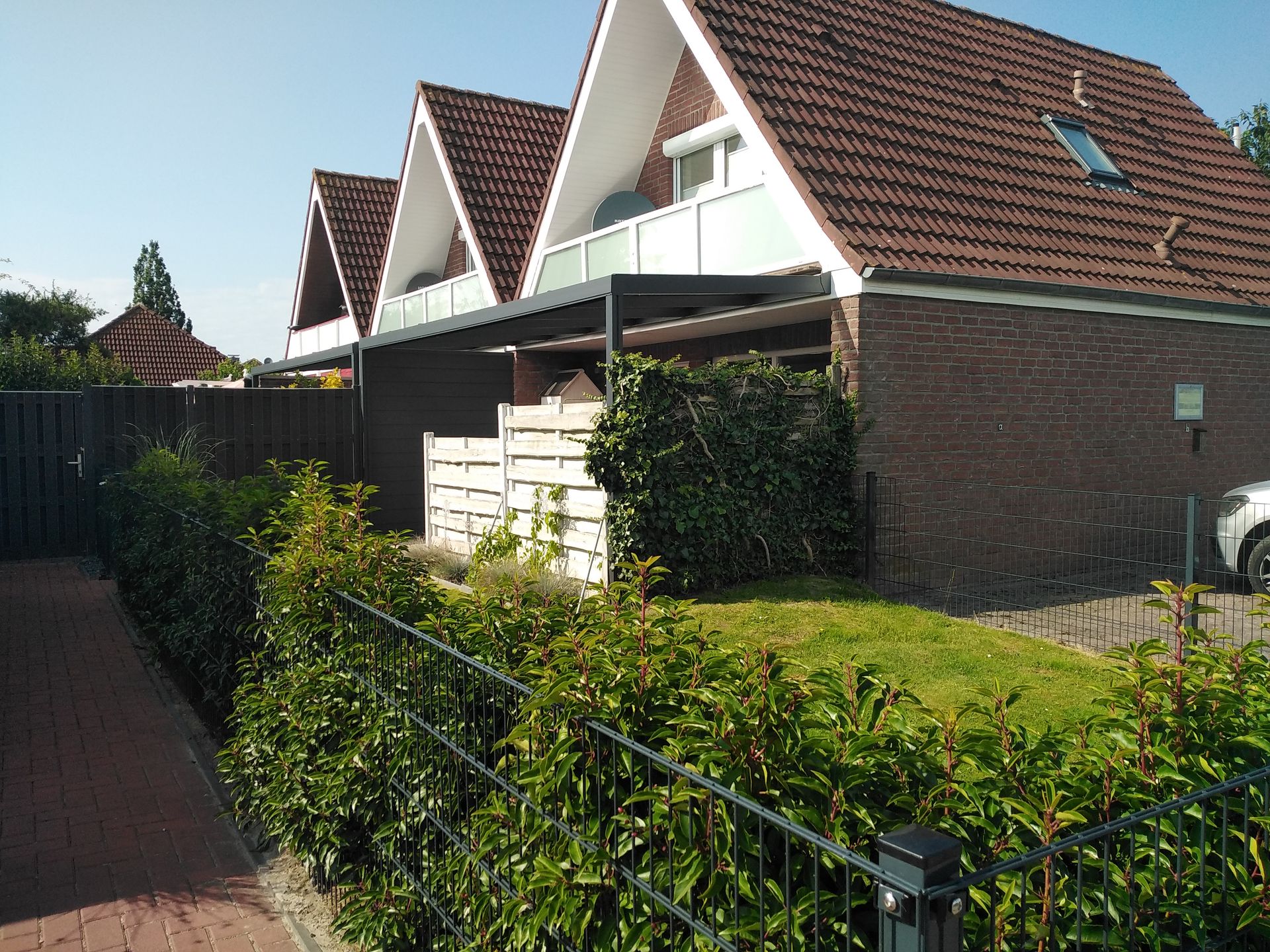 Ferienhaus Ottos Huus vormal Neuland in Greetsiel mit Blick auf den Garten