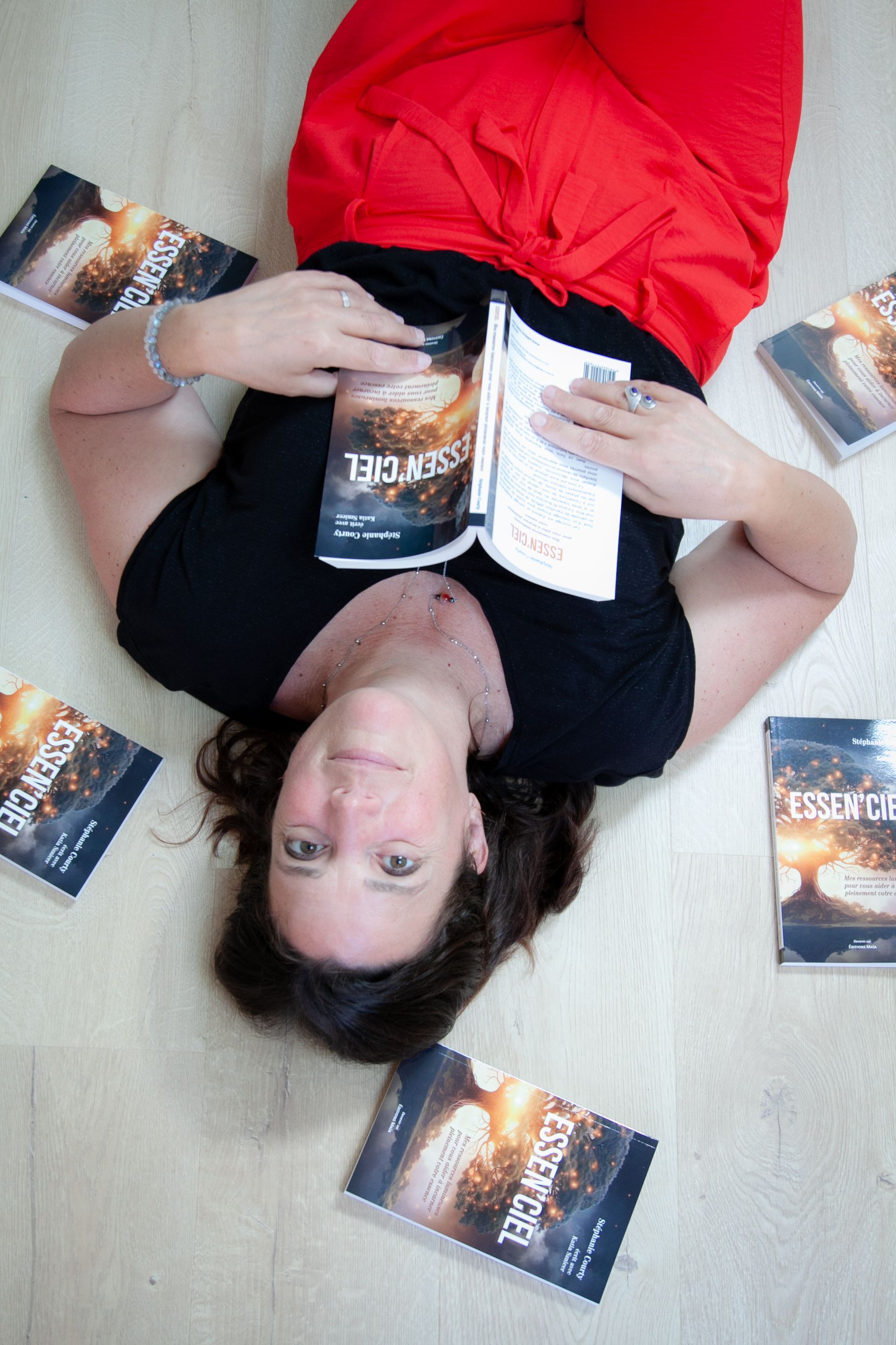 Stéphanie COURTY autrice du livre Essen'Ciel