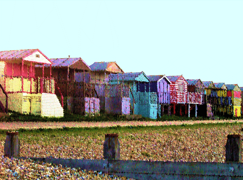 On the Fence - Fine Art Giclee Print by Brighton Artist Troy Ohlson - Created from Troys Original Watercolour Painting. All images are subject to Copyright