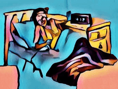 Migräne Attacke & Anfall Schlafstörung Schlafstörung Neurologe Migräne attacke migraine headache Kopfschmerz