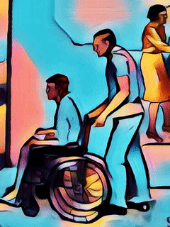 Spätstadium Alzheimer Demenz Verlauf Alzheimer Demenz Prognose Verlauf Spätstadium Rollstuhl dementia gif